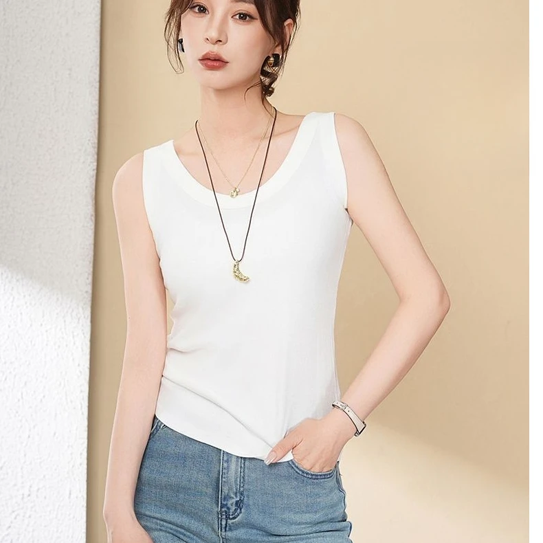 6801高弹力吊带背心ZL