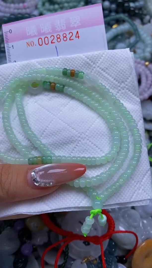 翡翠未镶嵌颈饰闪购0028824多样性发其一