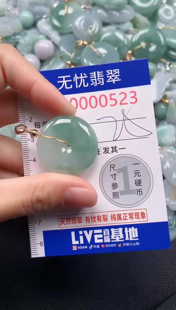 颈饰未镶嵌翡翠523