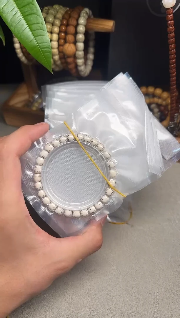 手串星月菩提F02   8*7原白大留白福利