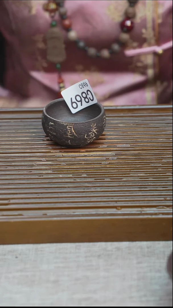 纯手工粗陶茶具每一只不一样