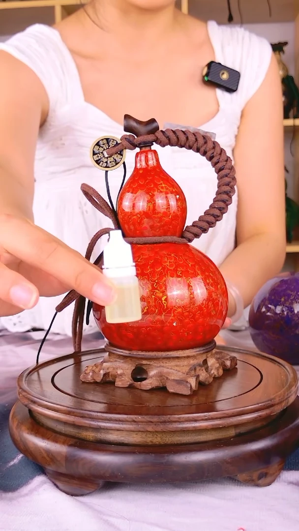 0504大漆酒葫芦 真大漆 真葫芦