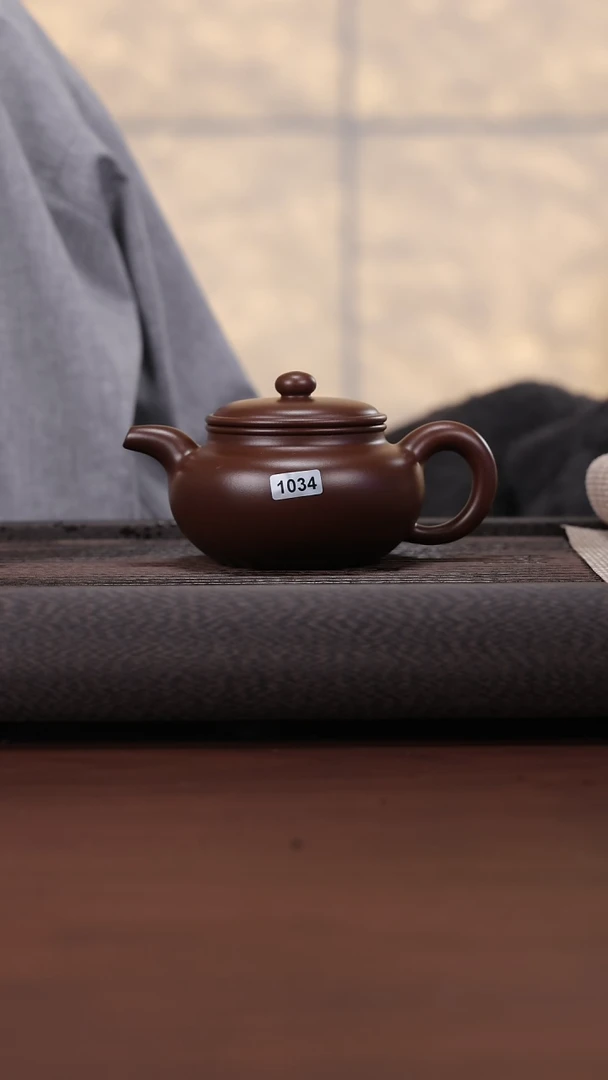 【闪购商品】紫砂茶壶 133 冯文婷 寿珍 仿古 350cc