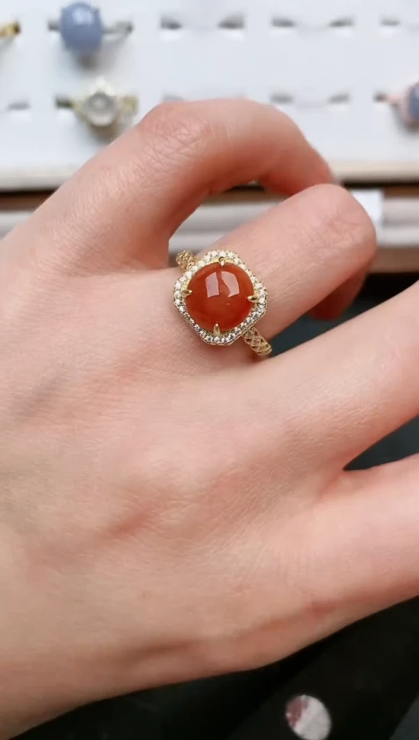 【闪购商品】翡翠戒指银S925镶嵌.....