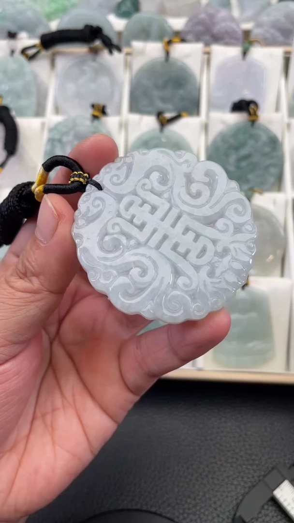 颈饰未镶嵌翡翠天然缅甸翡翠A货283