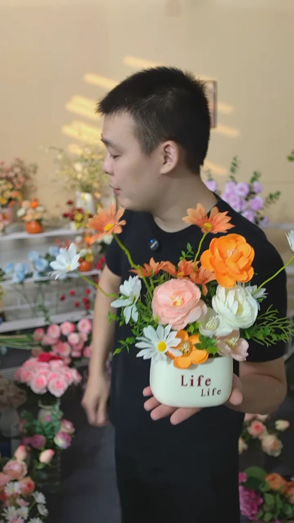 嘿淘家仿真花束包邮到家