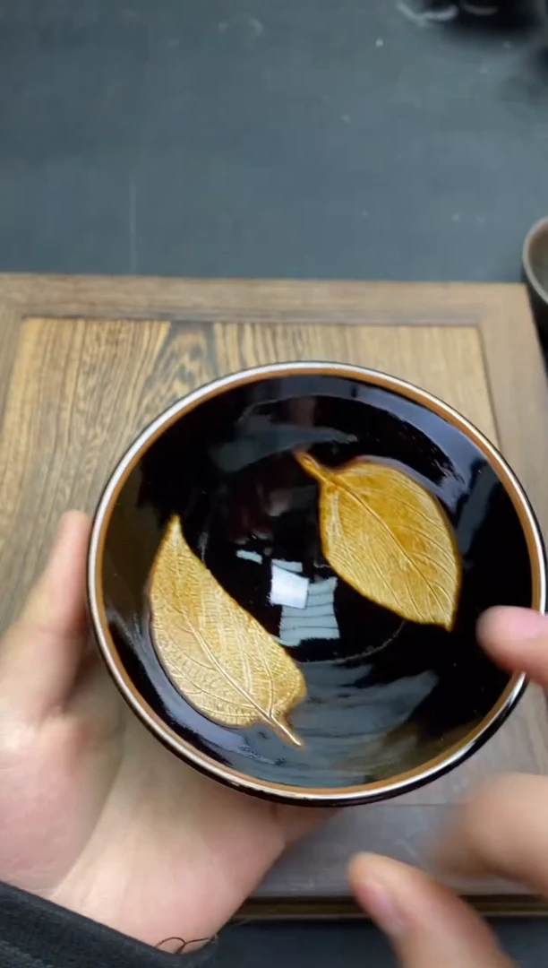 【闪购商品】茶盏176建盏建盏建盏建盏微瑕