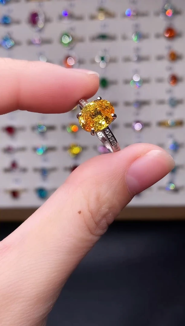 5克拉碧玺（处理）欧美风戒指