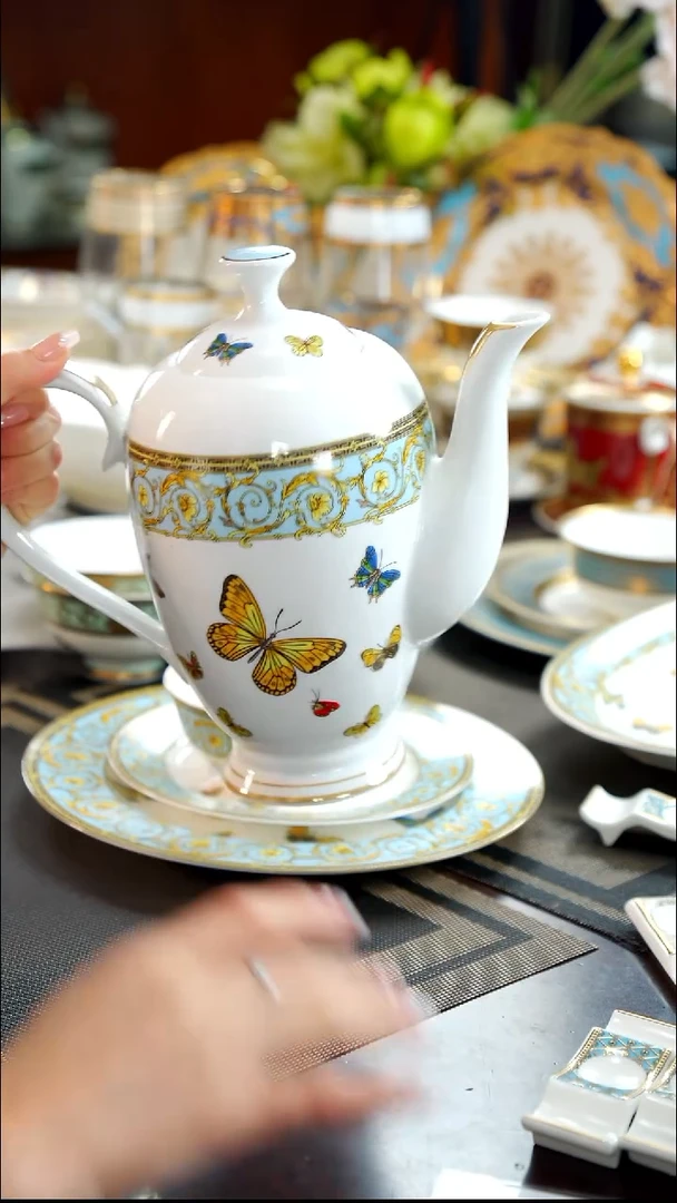 瓷片茶壶  1个   福利款