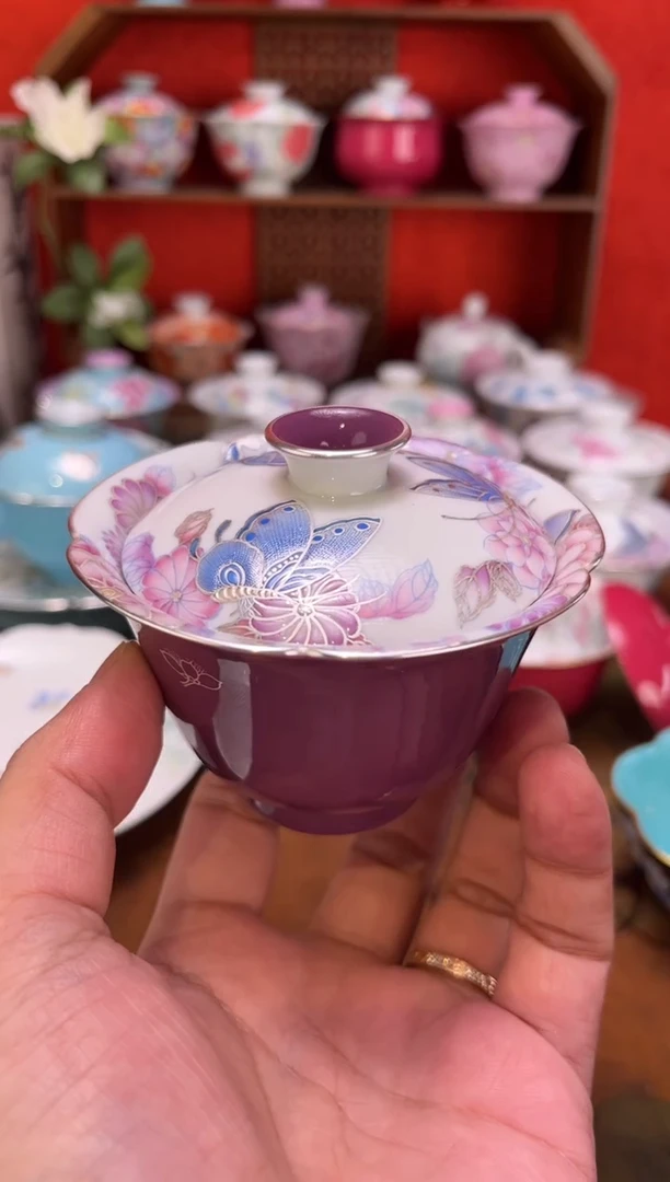 景德镇纯手绘陶瓷茶具