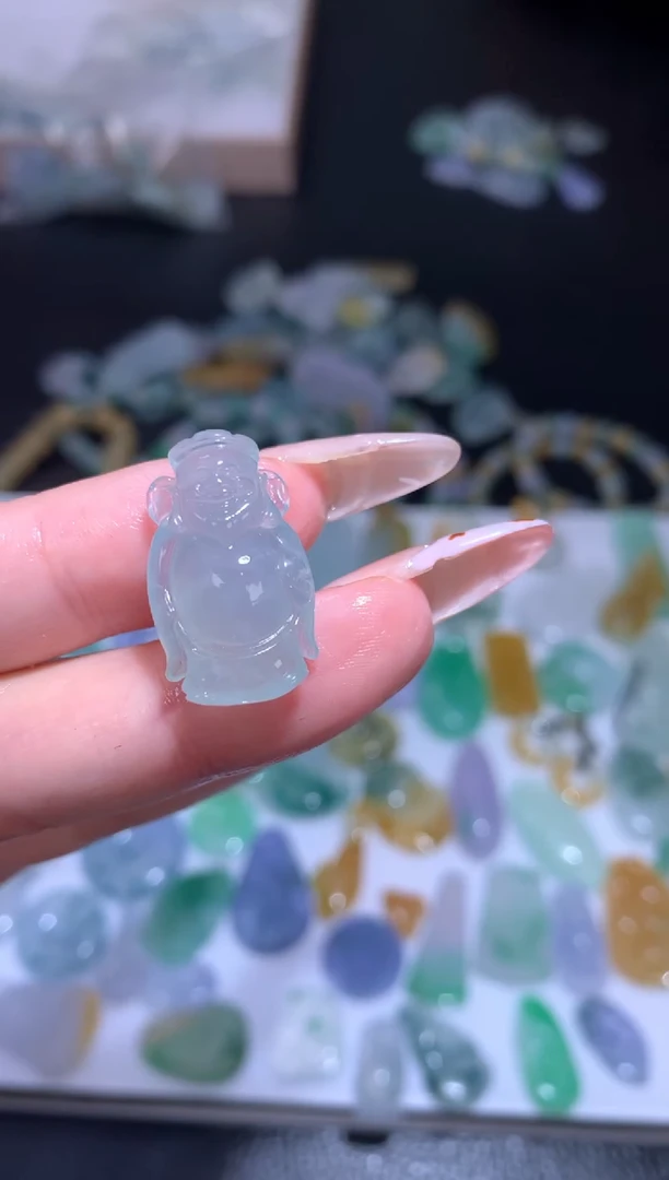 未镶嵌定制翡翠米爷