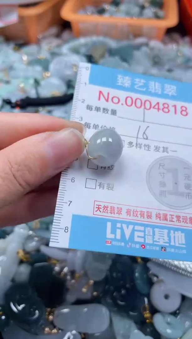 颈饰未镶嵌翡翠4818