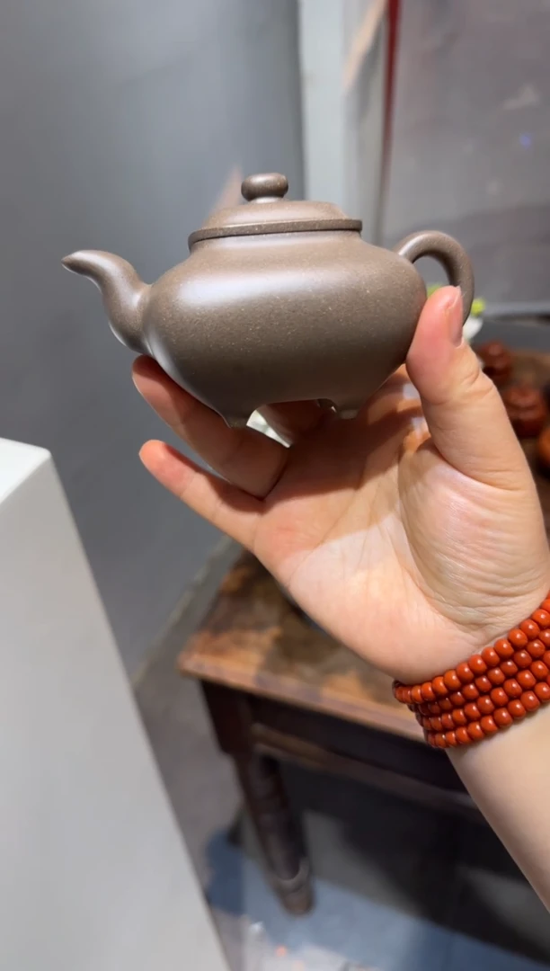 茶壶紫砂?****塔传炉 青灰老段