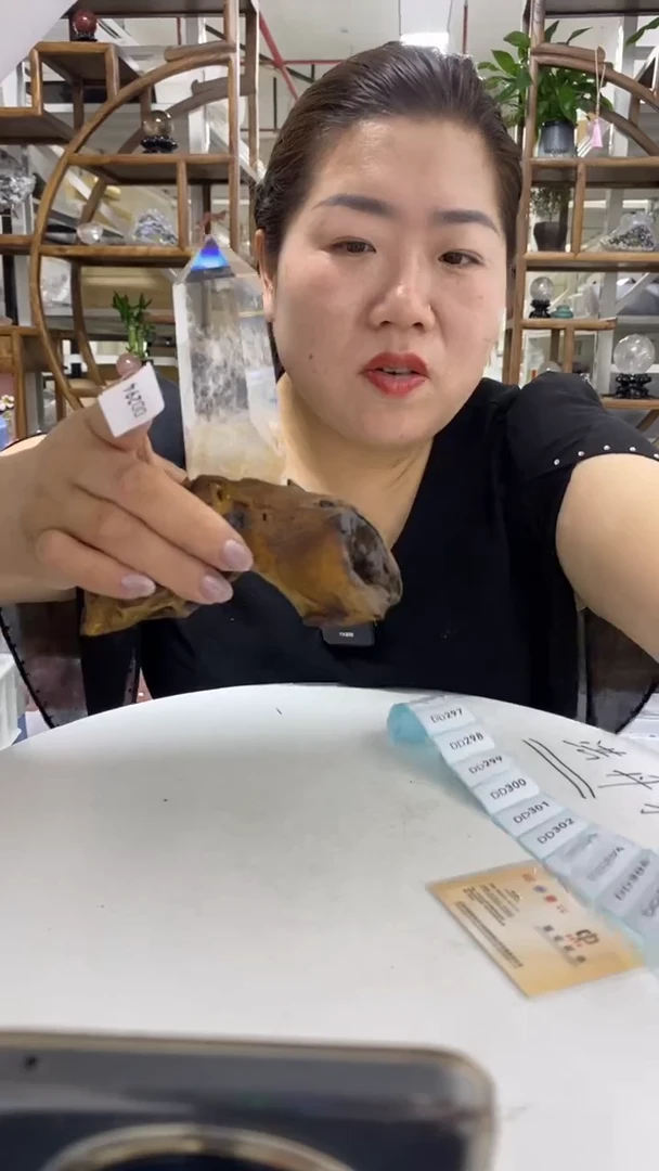 水晶珠宝半成品未镶嵌白水晶柱子D294