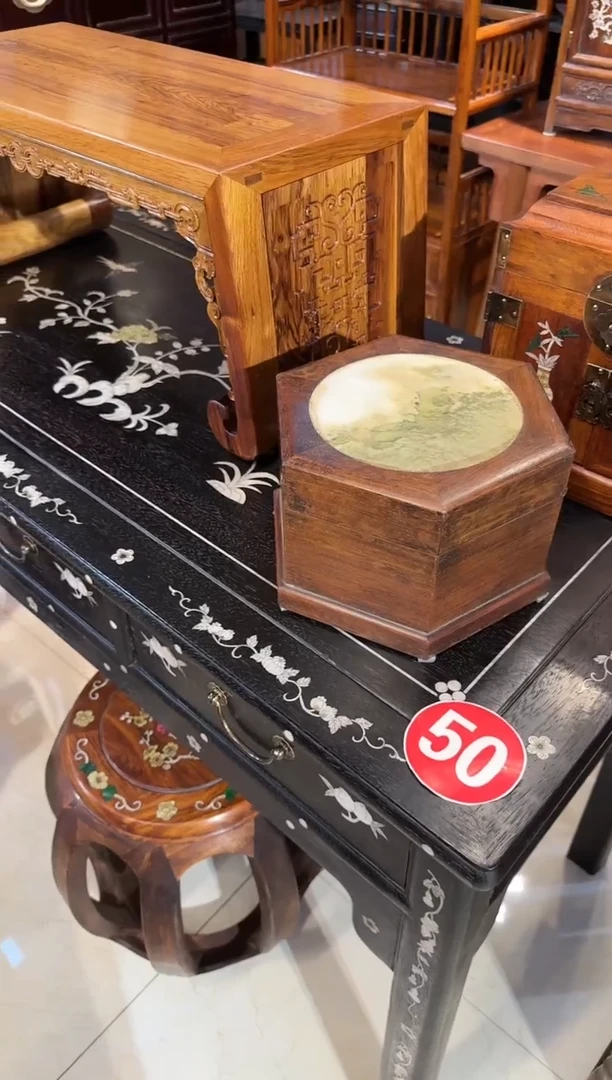 【闪购商品】木木艺黄花梨六角扣盒698.8888