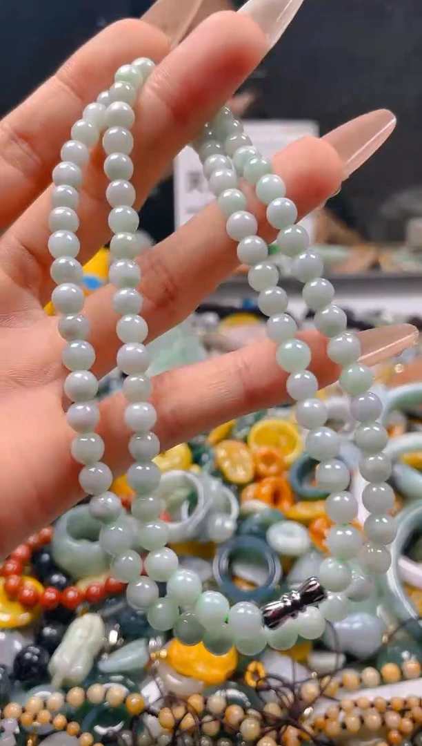 【闪购商品】翡翠颈饰未镶嵌/U/翡翠A货一图一物