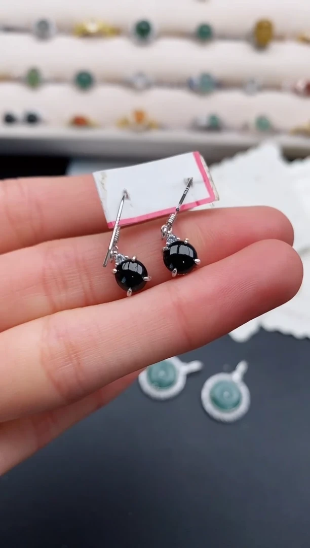 银S925镶嵌戒指翡翠111111111+9