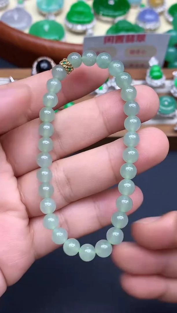 未镶嵌手链翡翠233-中国好珍宝