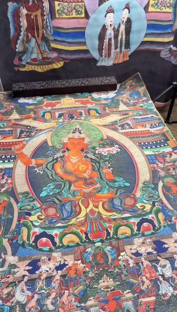 装裱画澄空梵像高端精选链接AA54