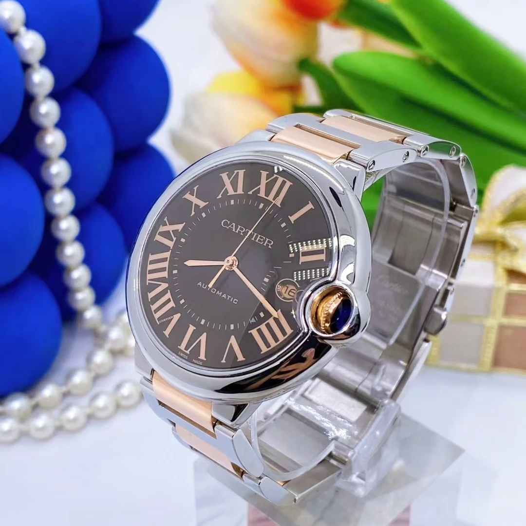 99新 Cartier/卡地亚 老佛爷/卡地亚蓝气球/自动/42mm