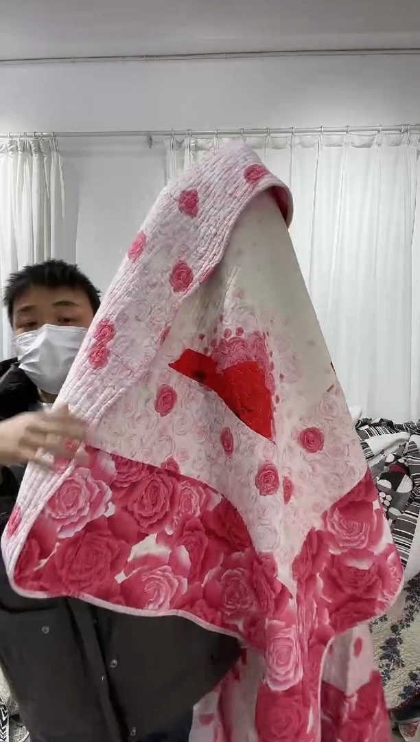 棉220*240纯棉床盖107号微瑕