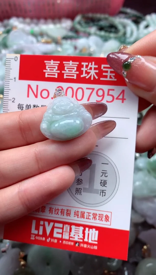 颈饰未镶嵌翡翠7954