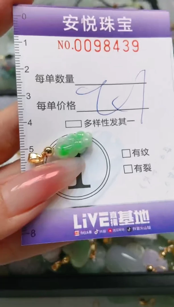 【闪购商品】翡翠颈饰未镶嵌闪购0098439