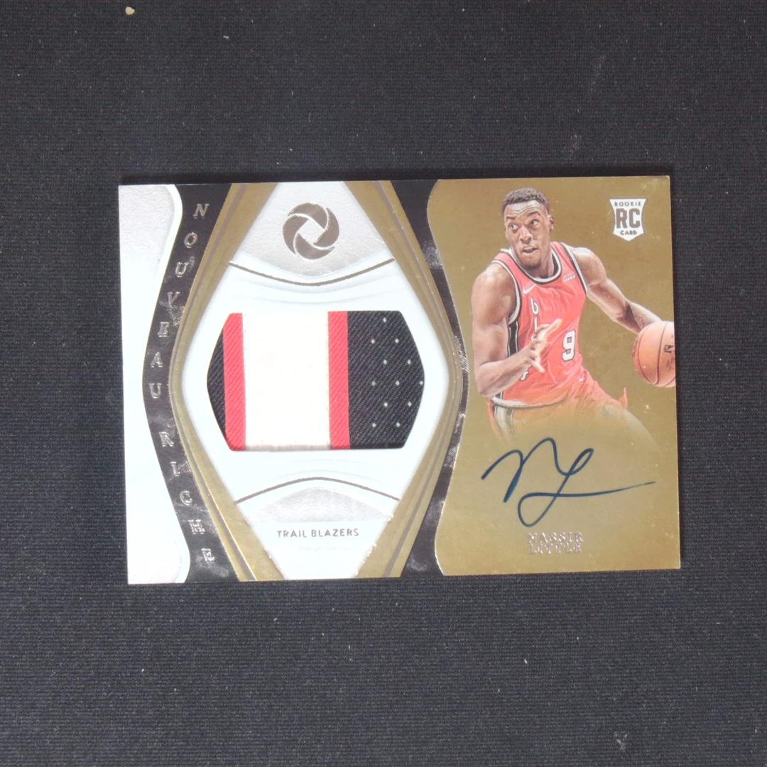 纳西尔利特尔 金书新秀 签字 79编 帕尼尼NBA国宝手提签字球星卡