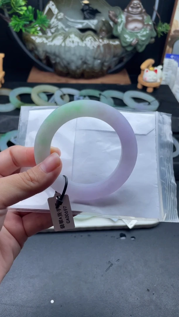 未镶嵌手镯定制翡翠49-60