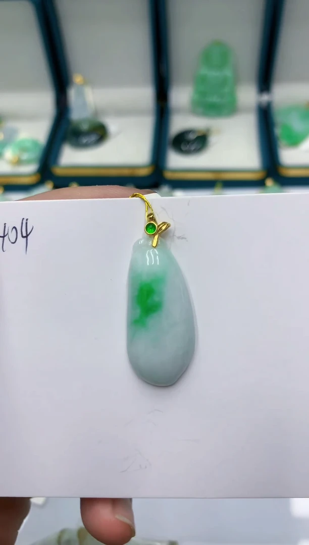 颈饰未镶嵌翡翠缅甸翡翠a货