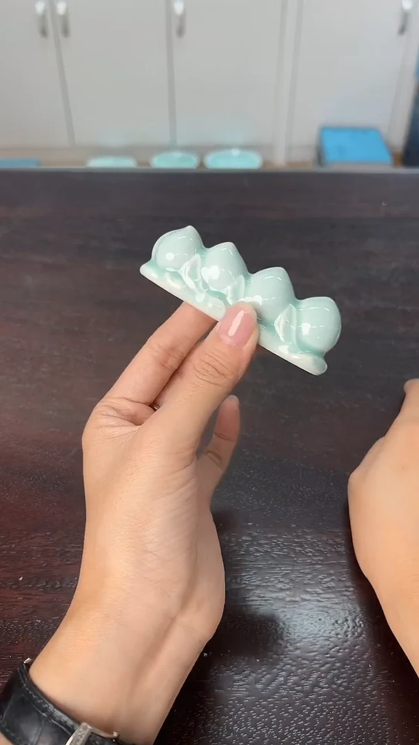龙泉云间青瓷小米茶器