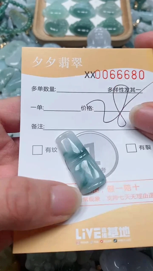 【闪购商品】翡翠颈饰未镶嵌闪购商品0066680