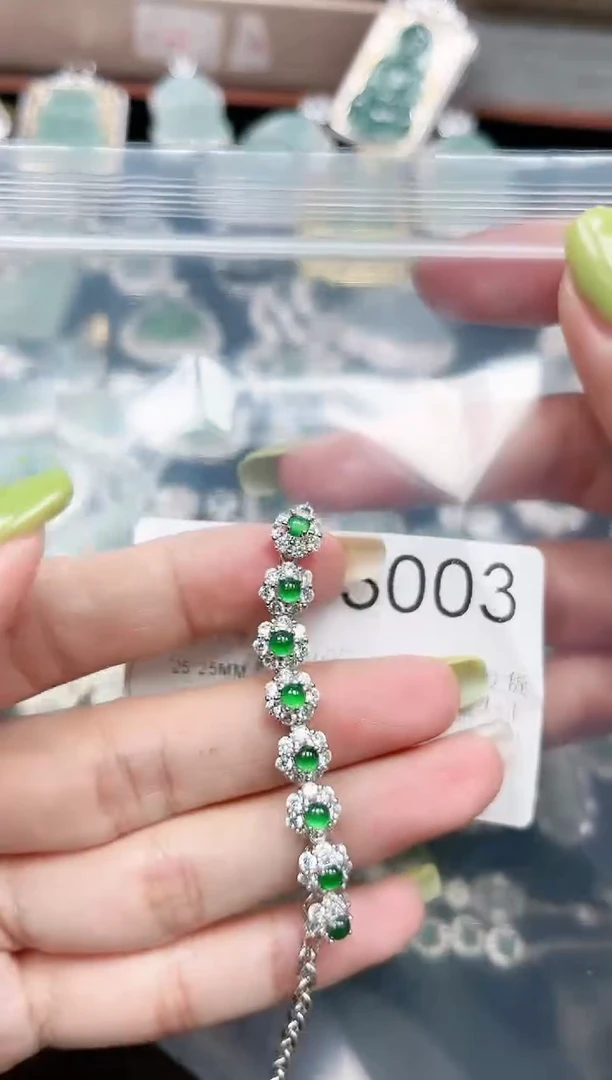 【闪购商品】翡翠颈饰未镶嵌3003赠皮绳