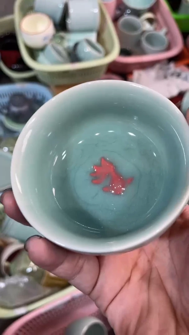 【闪购商品】特价福利 微瑕 慧仙青瓷