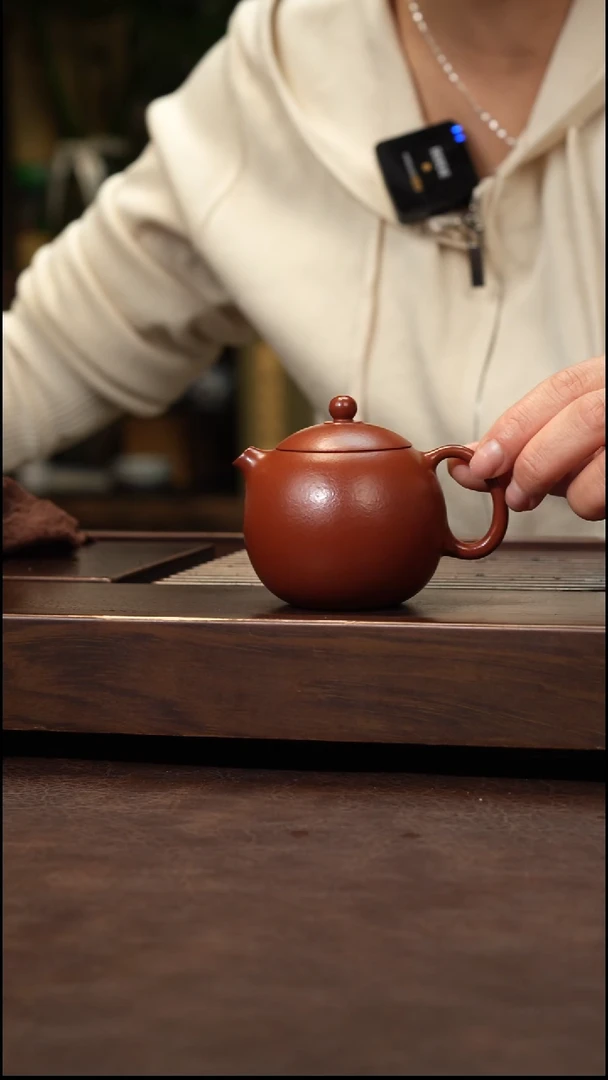 茶壶紫砂朱泥河豚西施梦辰120cc左右