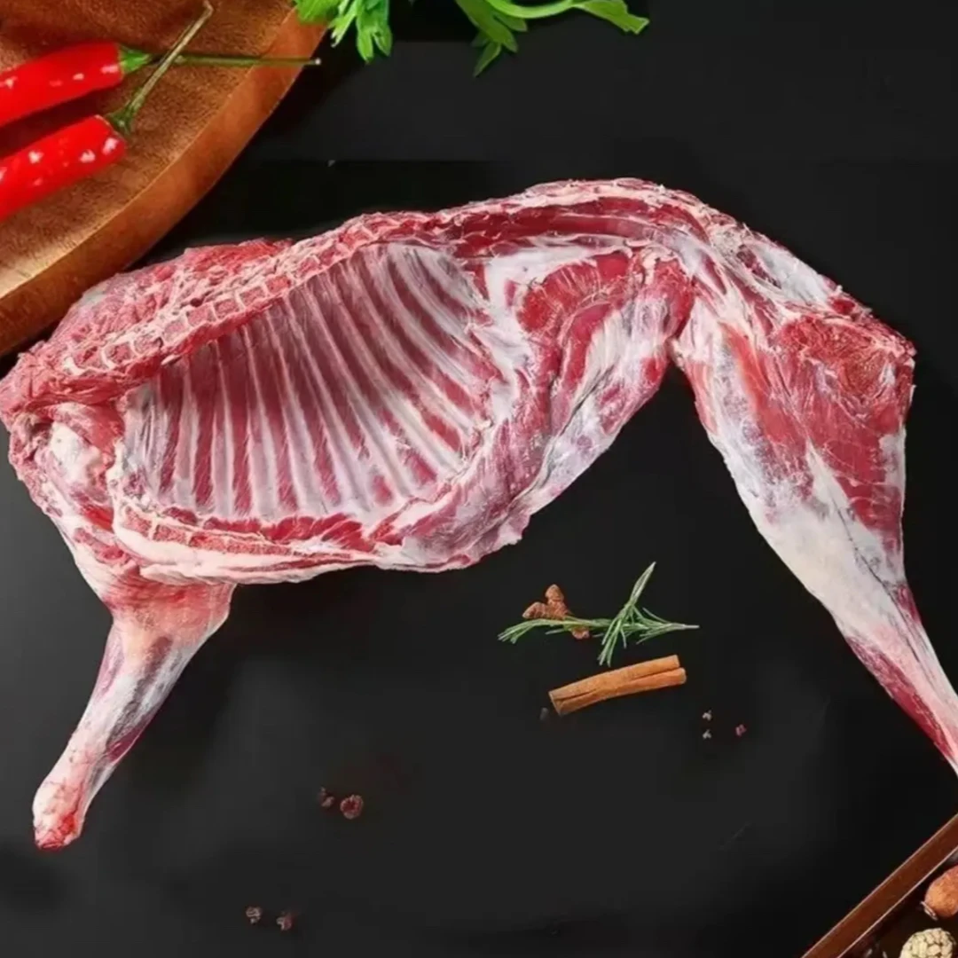 【不带皮半羊/五斤起】黄河滩羊/按部位分割整扇75%腿排京东冷链