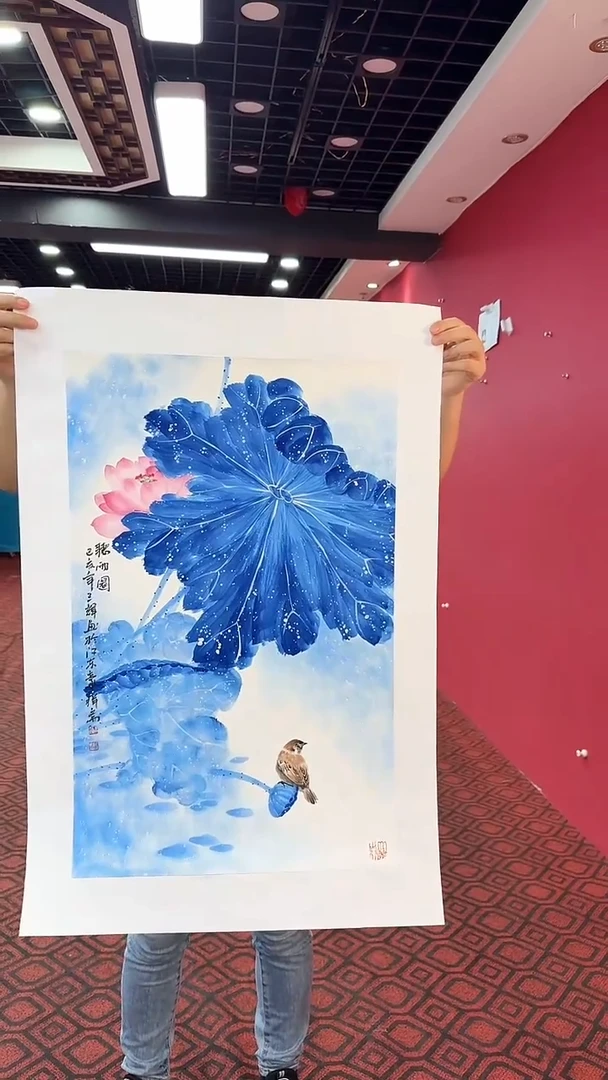 国画绘画山水花鸟