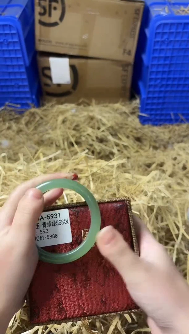 天然辰砂带礼盒A-5931