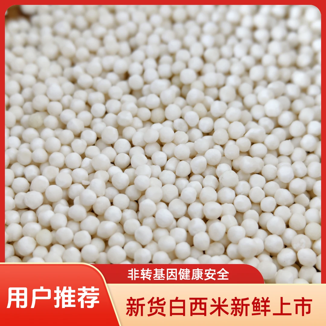 新货白西米可做西米露Q弹易煮