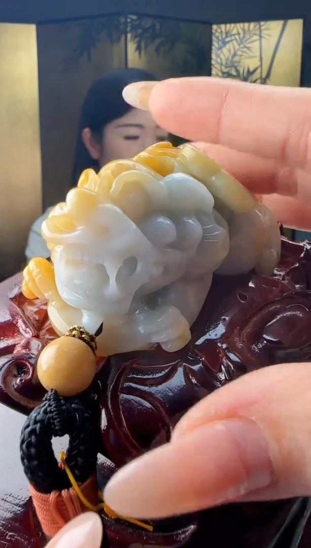 【闪购商品】翡翠摆件未镶嵌YJ@@960Q3J13254