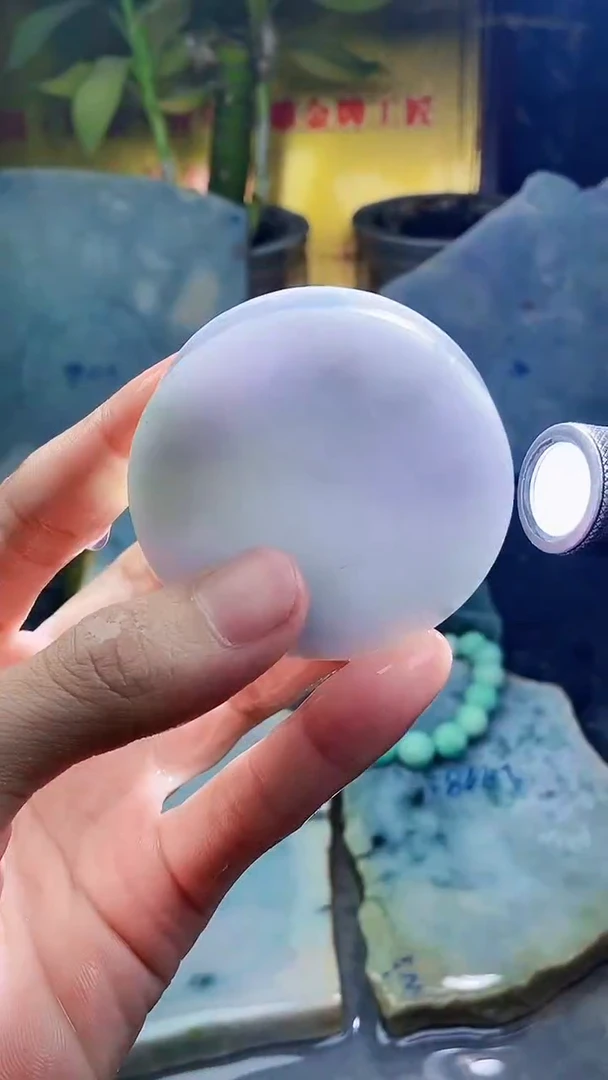 未镶嵌挂件翡翠小雨106