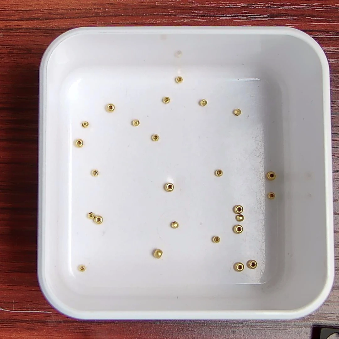 足金扣头DIY配件A1.215