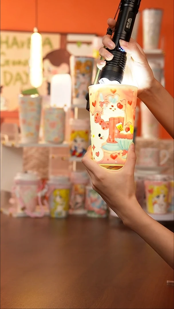 景德镇手工手绘文创陶瓷杯