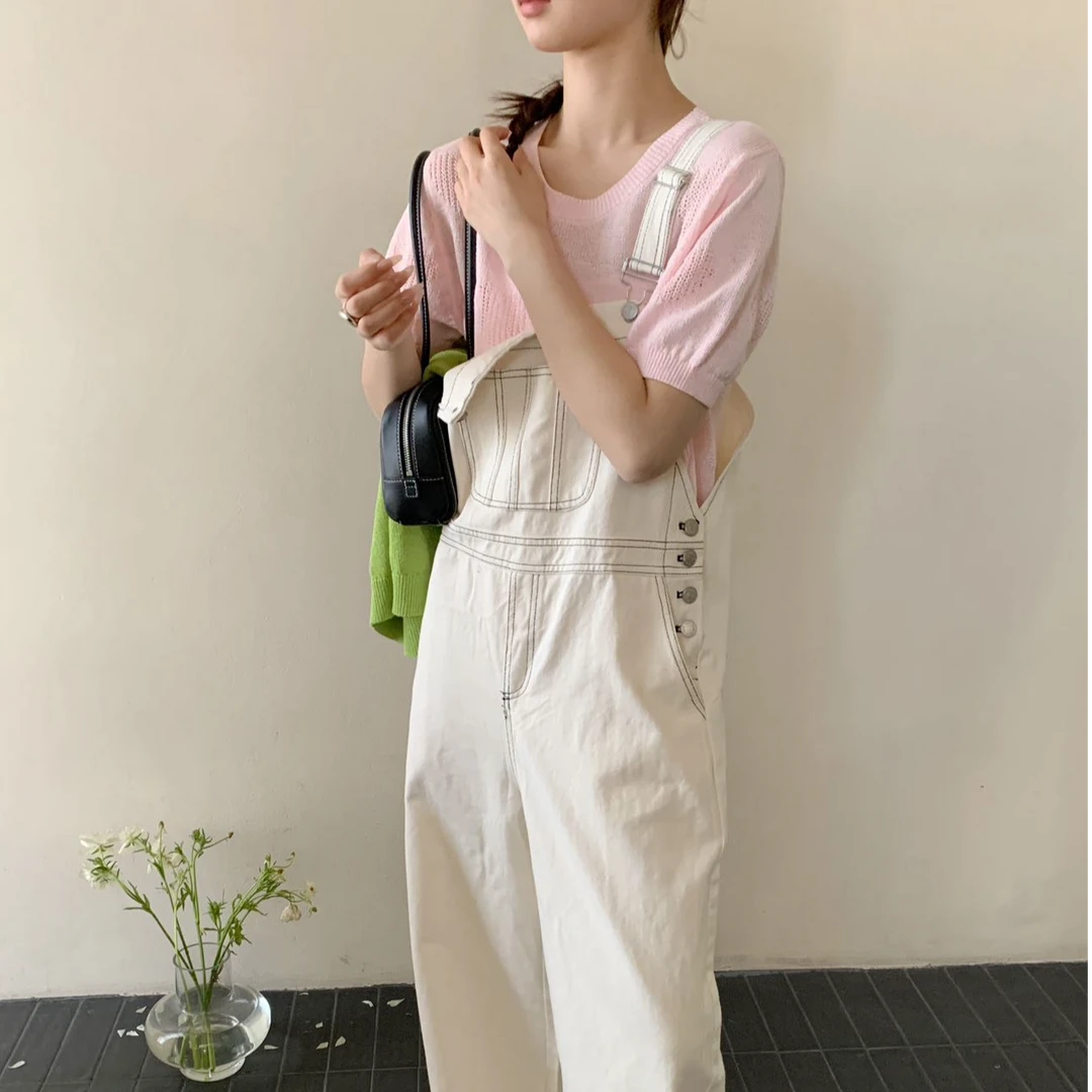 【素简.500133】春款上新进口和纸高端小心心设计女装上新针织衫