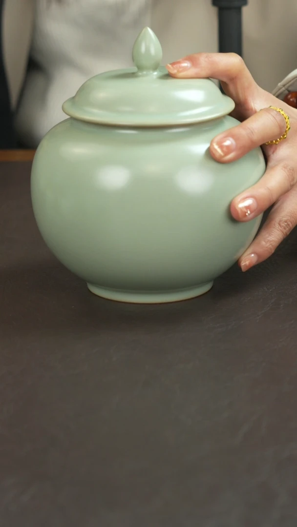 陶宣宝汝瓷原矿原釉作品