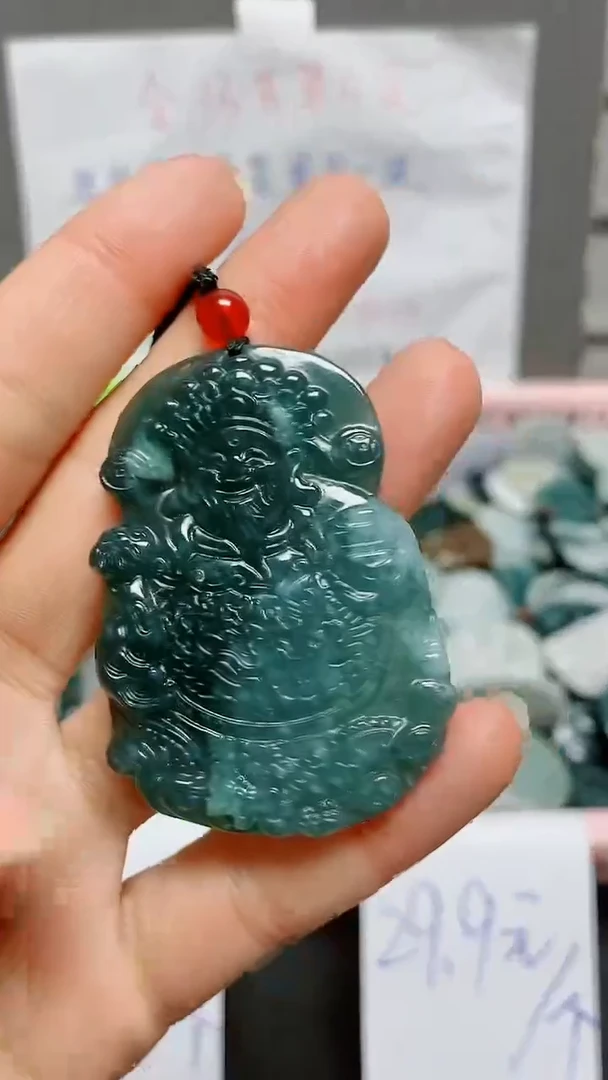 【闪购商品】翡翠颈饰未镶嵌天然翡翠A货