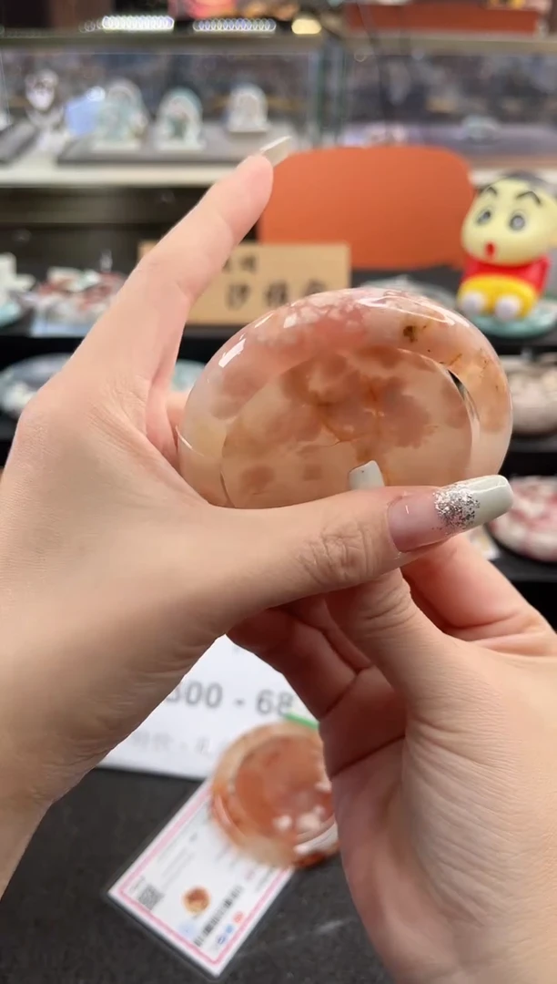 未镶嵌手镯石英质玉尘*丷圈口（赠品镯心）