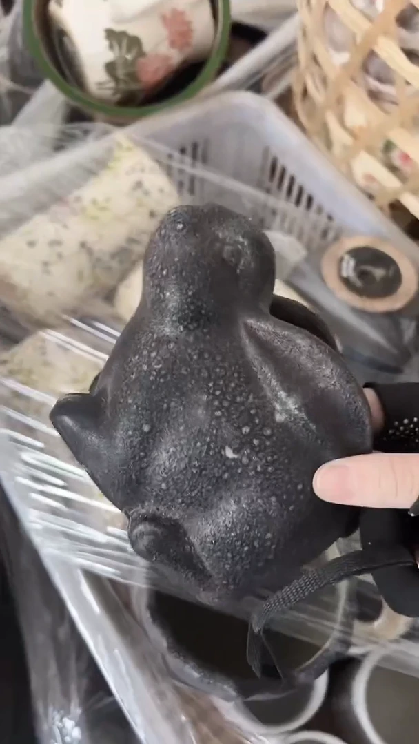 【闪购商品】陶瓷花盆高12cm内口8cm