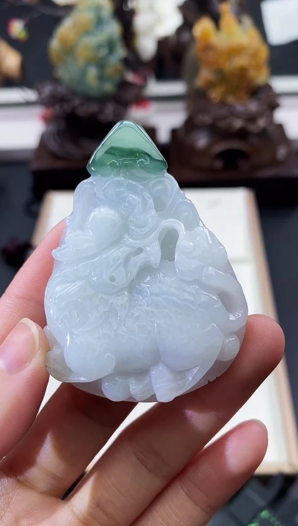 颈饰未镶嵌翡翠天然缅甸A货翡翠
