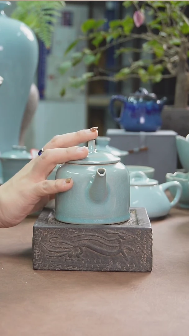 【闪购商品】汝州原产地汝瓷茶具